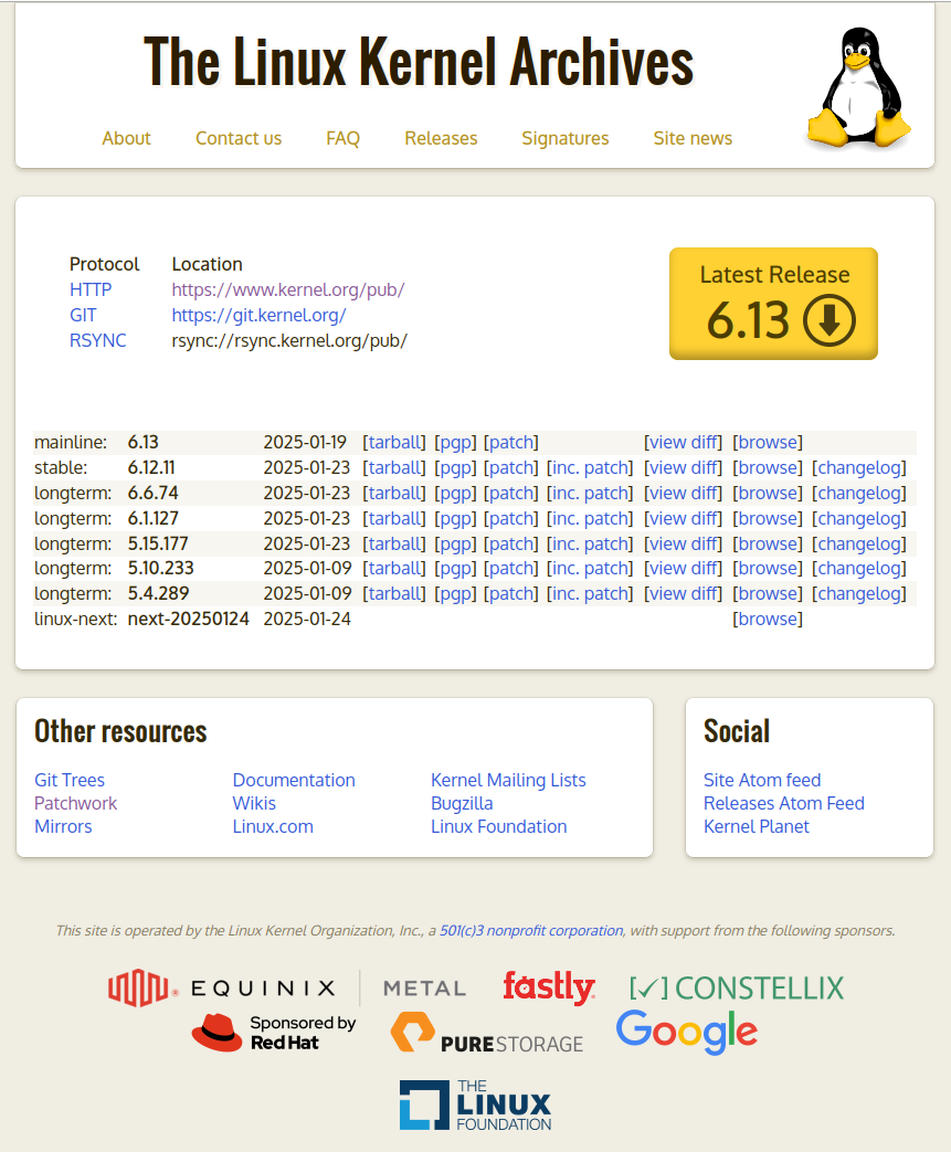 https://kernel.org/